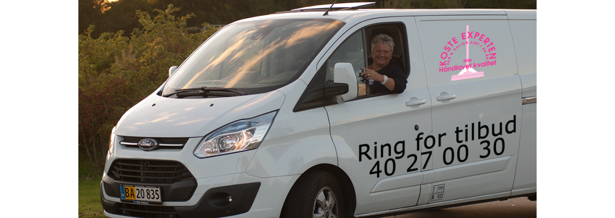 I REGN OG SLUD KOMMER KOSTEN UD!